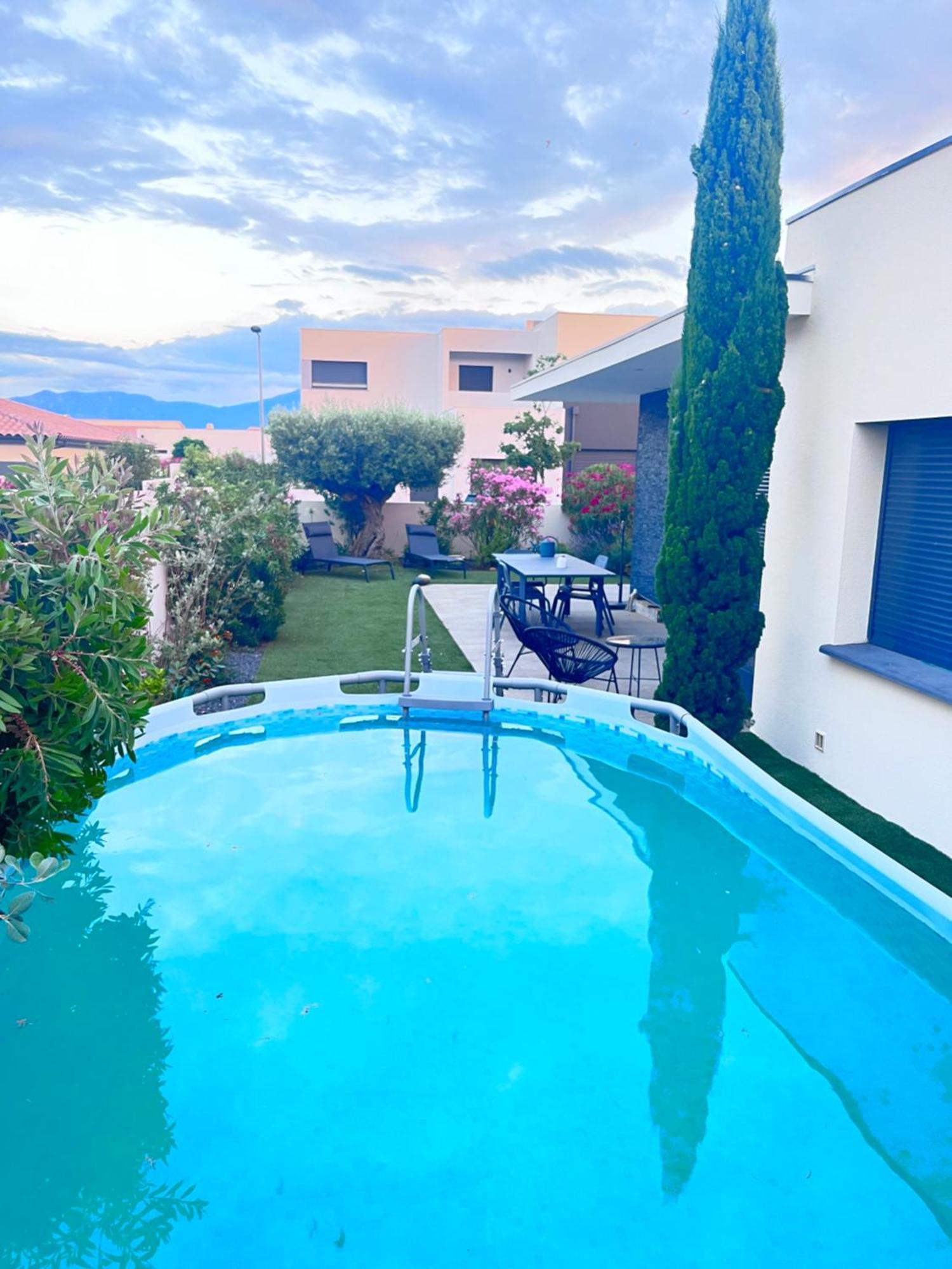 Villa Dolce Vida Proche Golf, Lac, Plage Et Collioure Villeneuve-de-la-Raho Kültér fotó